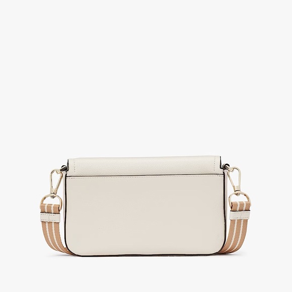 Kate Spade Rosie Flap Crossbody In Parchment Multi - Picture 3 of 6